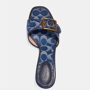 Margot Sandal In Signature Denim